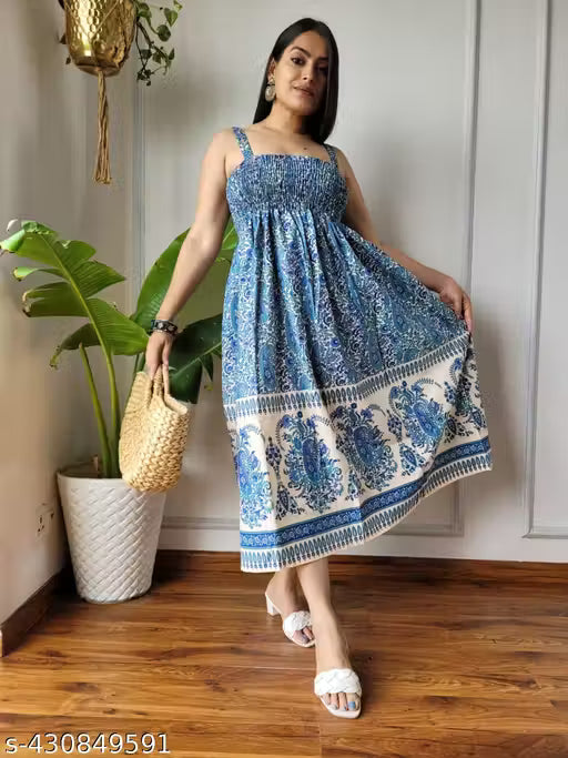 NDC FEB Fancy Retro Women Dresses And Frocks