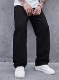Black baggy jeans for mens