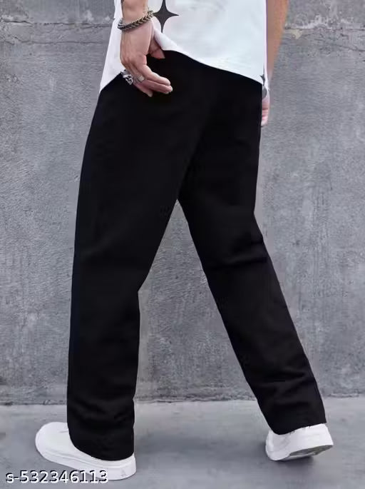 Black baggy jeans for mens